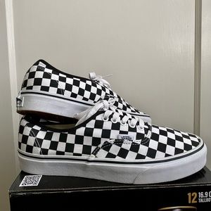 Vans True White Checkerboard Authentics